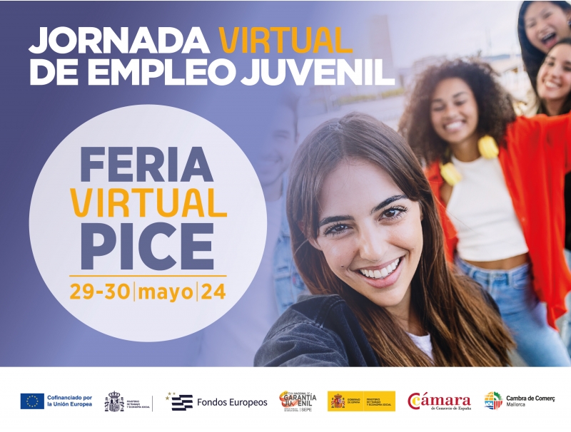 Arranca la Feria Virtual PICE 2024 con más de 400 puestos de trabajo ofertados